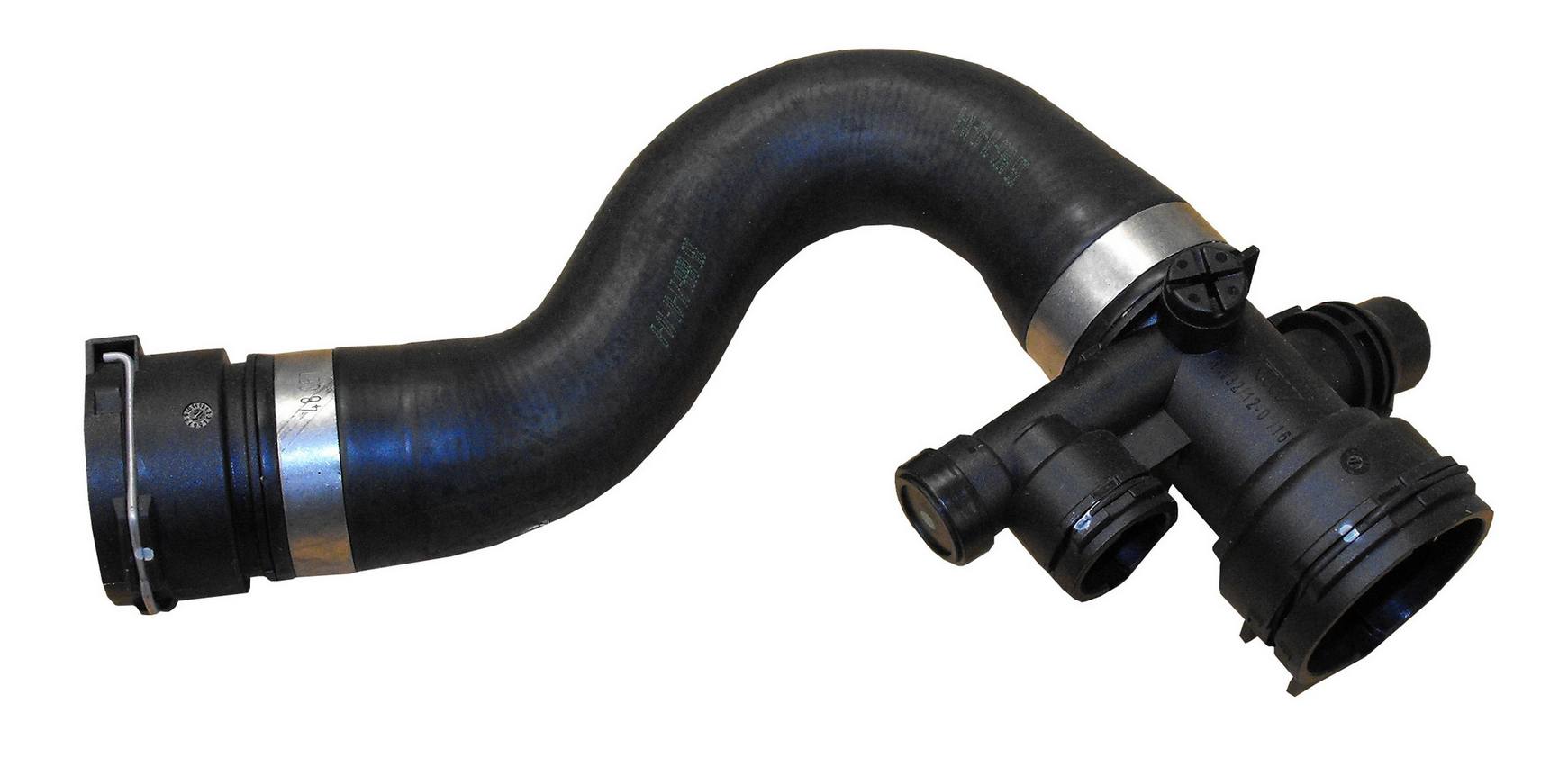 BMW Engine Coolant Hose - Upper 17123415433 - Rein CHR0186P